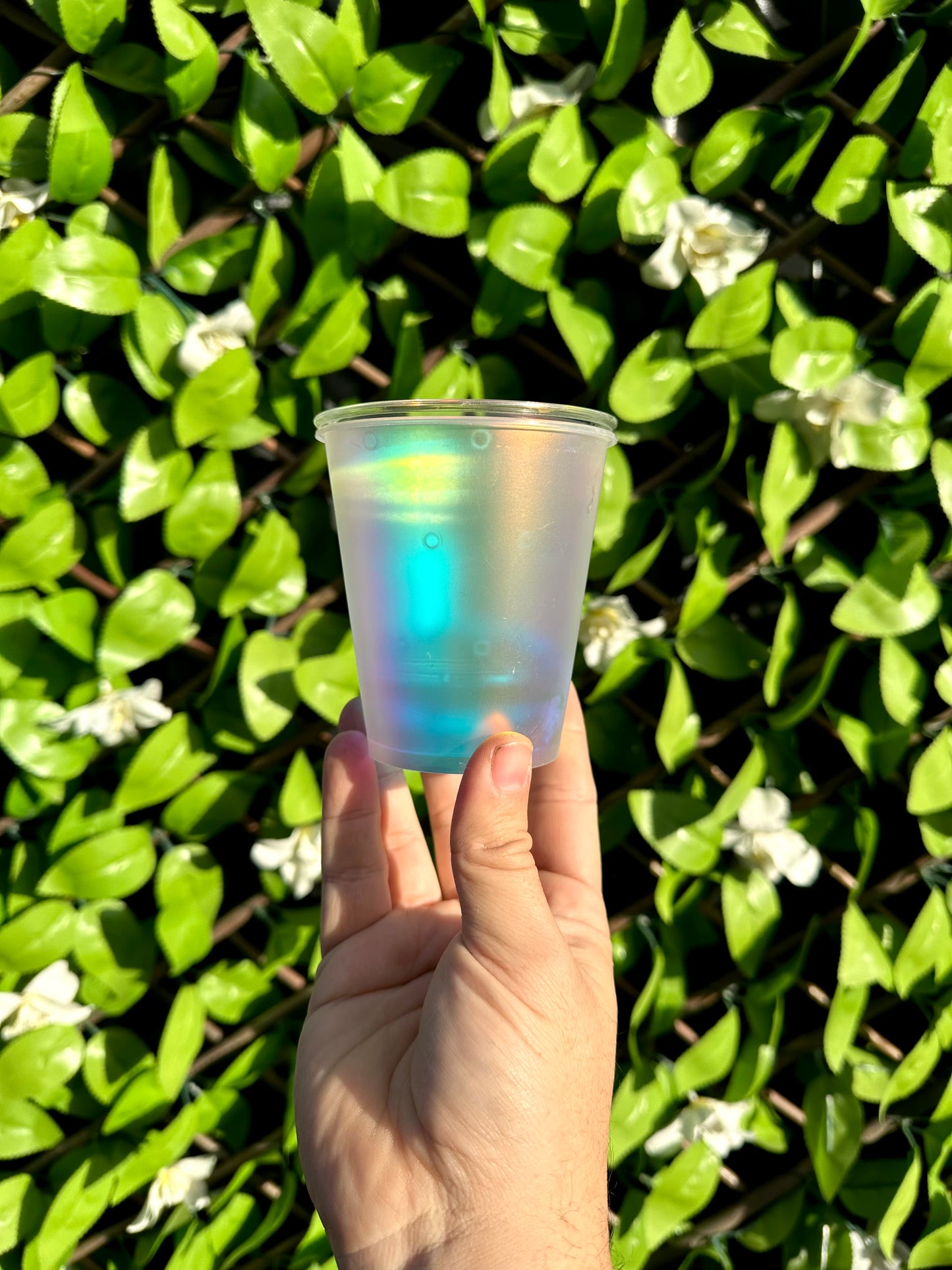Frost Iridescent Self Watering Pots