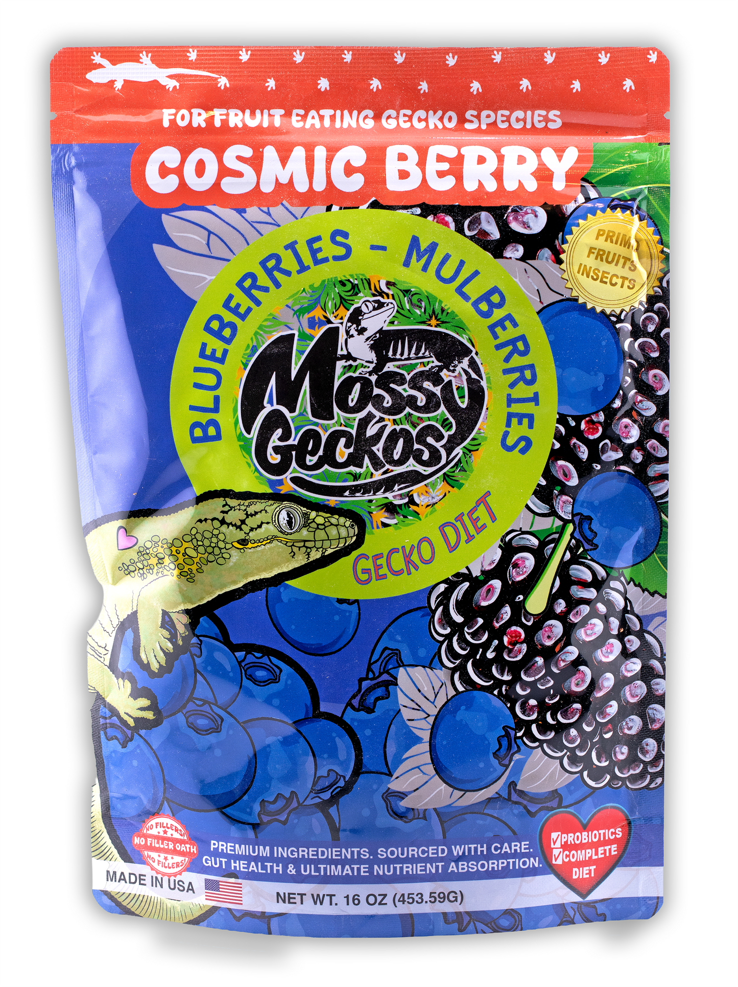 Cosmic Berry Gecko Diet