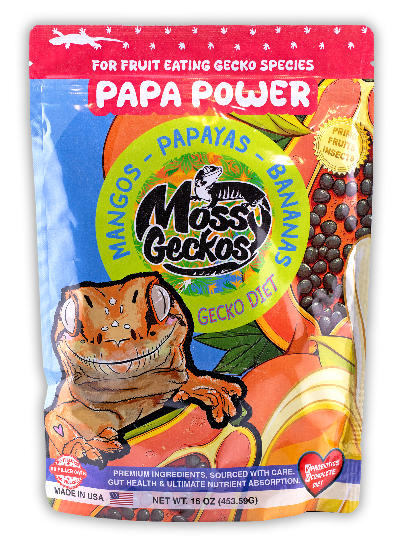 Papa Power Gecko Diet