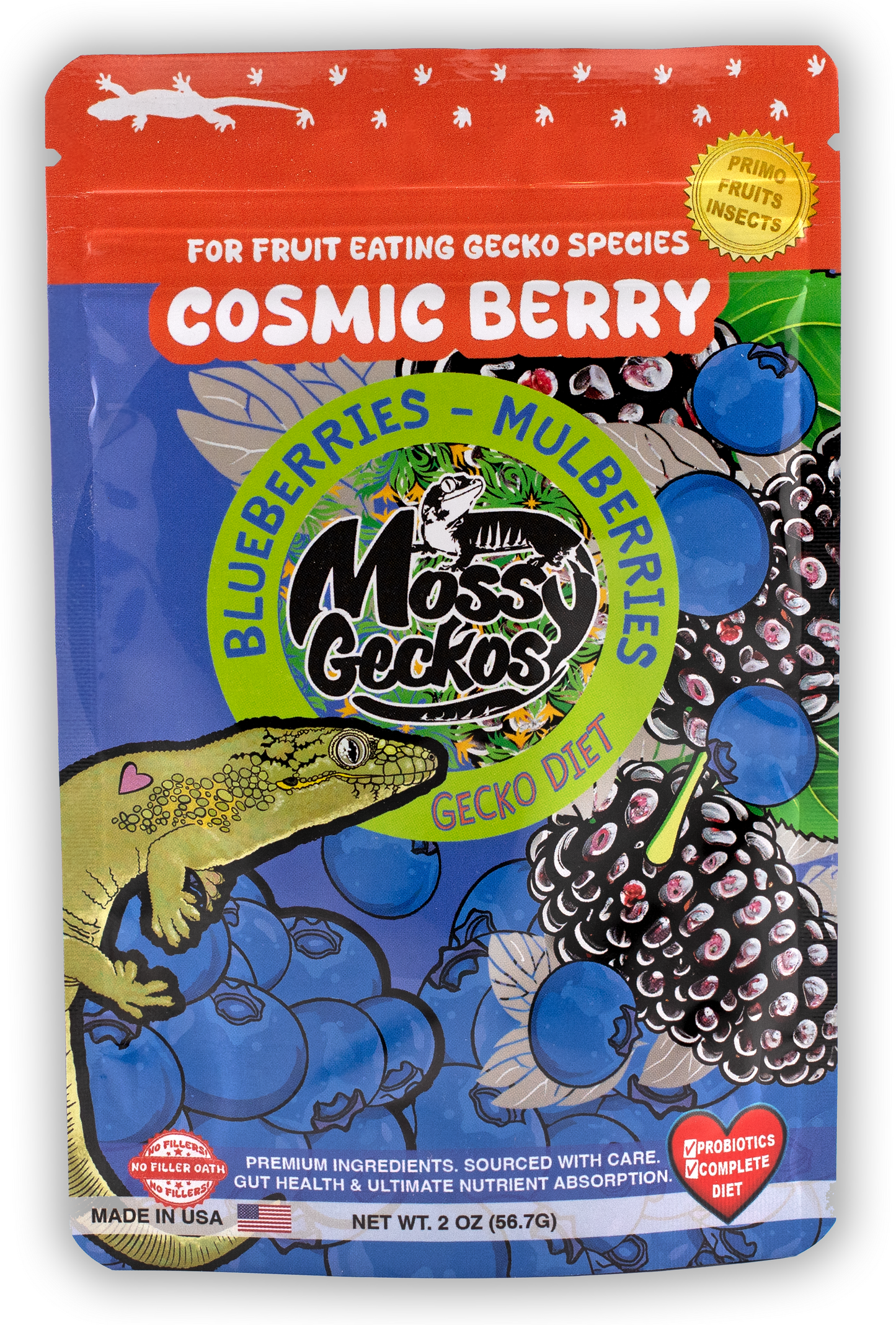 Cosmic Berry Gecko Diet