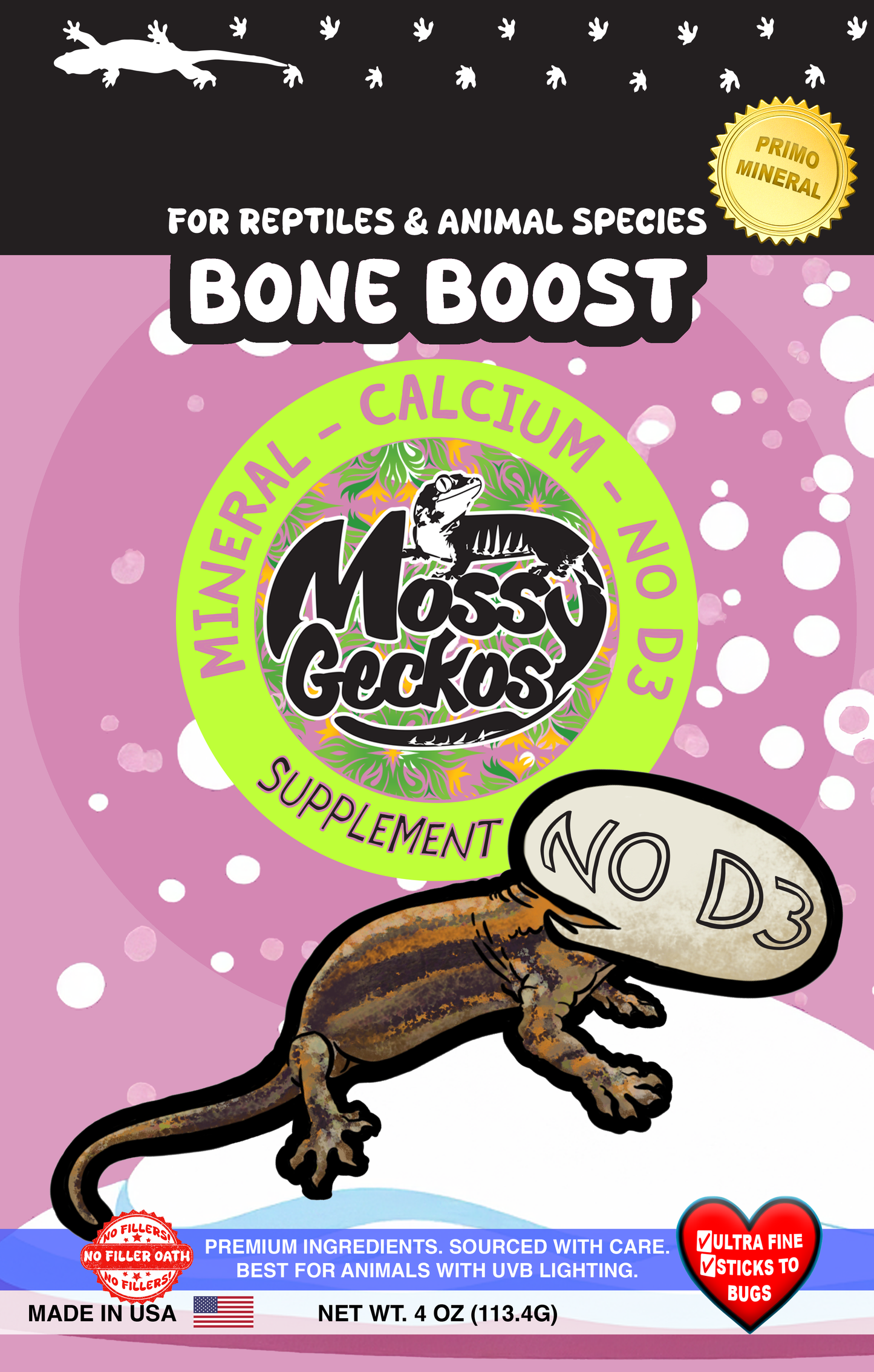 8 Pack Mossy Geckos Protocol