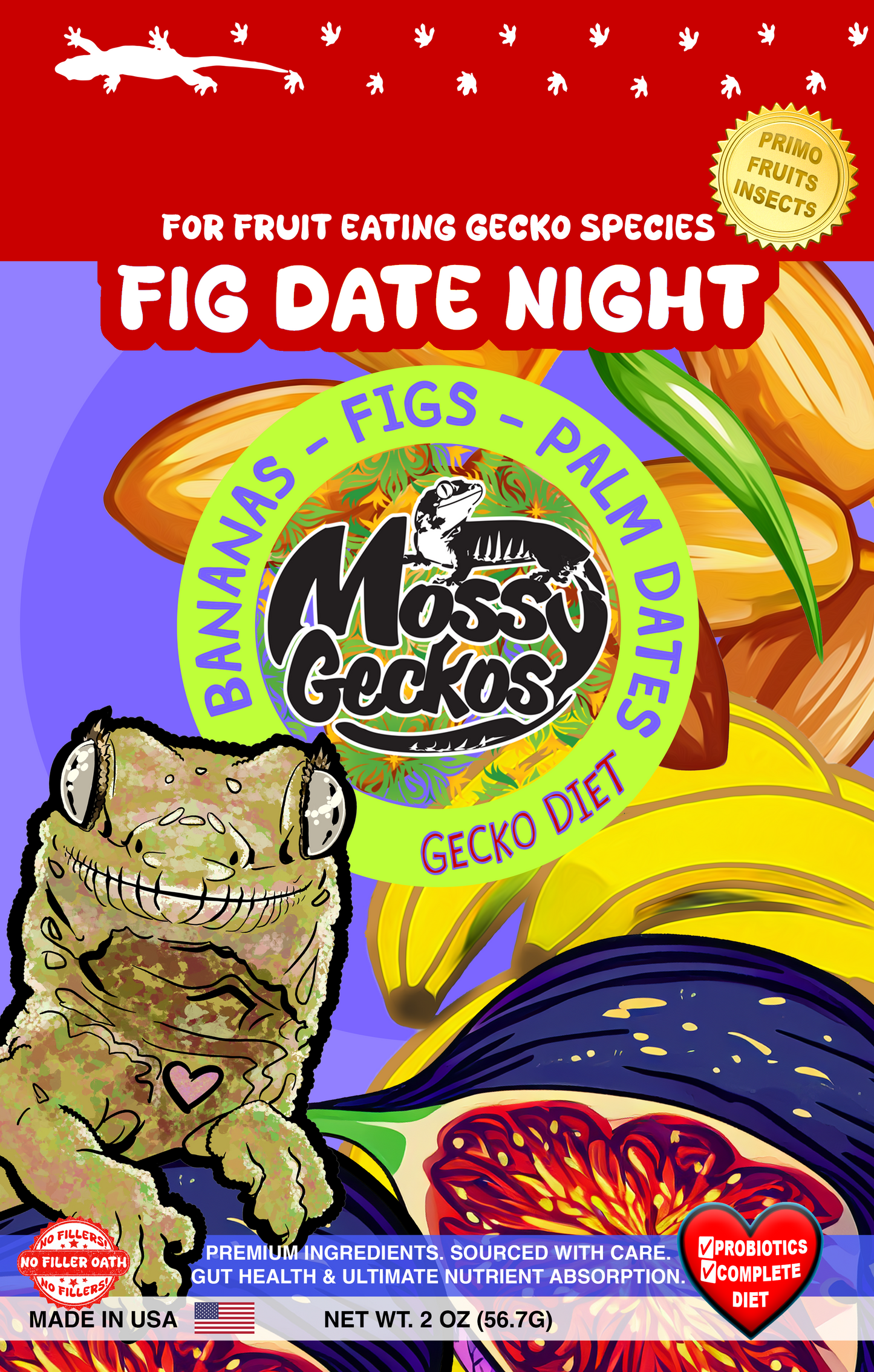 4 Pack of Gecko Diets