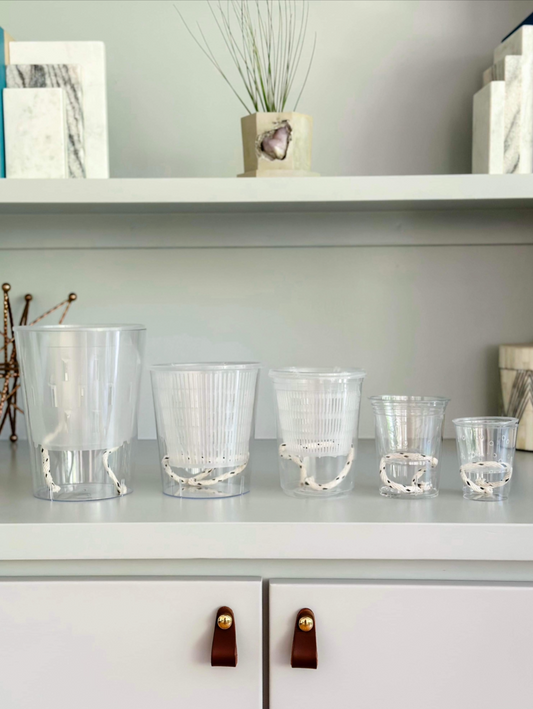 Clear Self Watering Pots