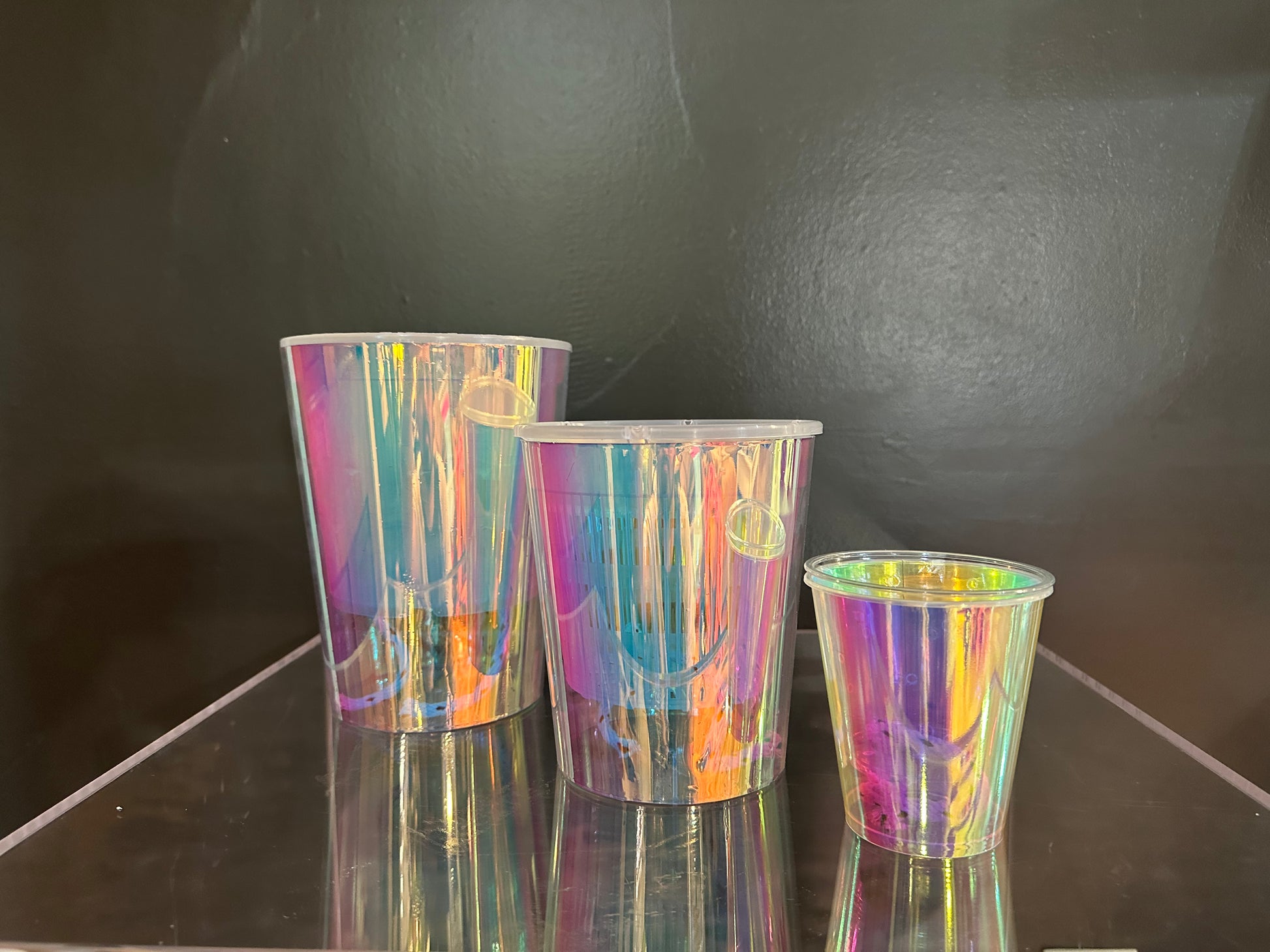 iridescent planter pot Iridescent Self Watering Pots
