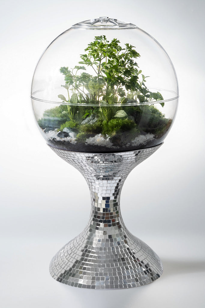vintage plant terrarium Atomic Space Age Terrarium