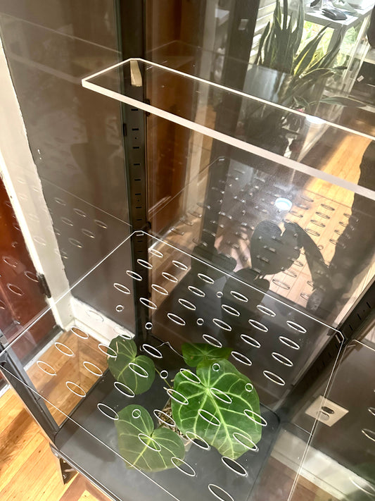 Fabrikor Wide Slim Full Back Shelf - Maddwoods